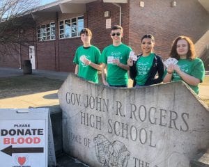 Rogers High School Blood Drive