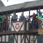 Washington Midsummer Renassiance Faire towne wall