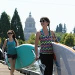 Paddleboarding Olympia Washington