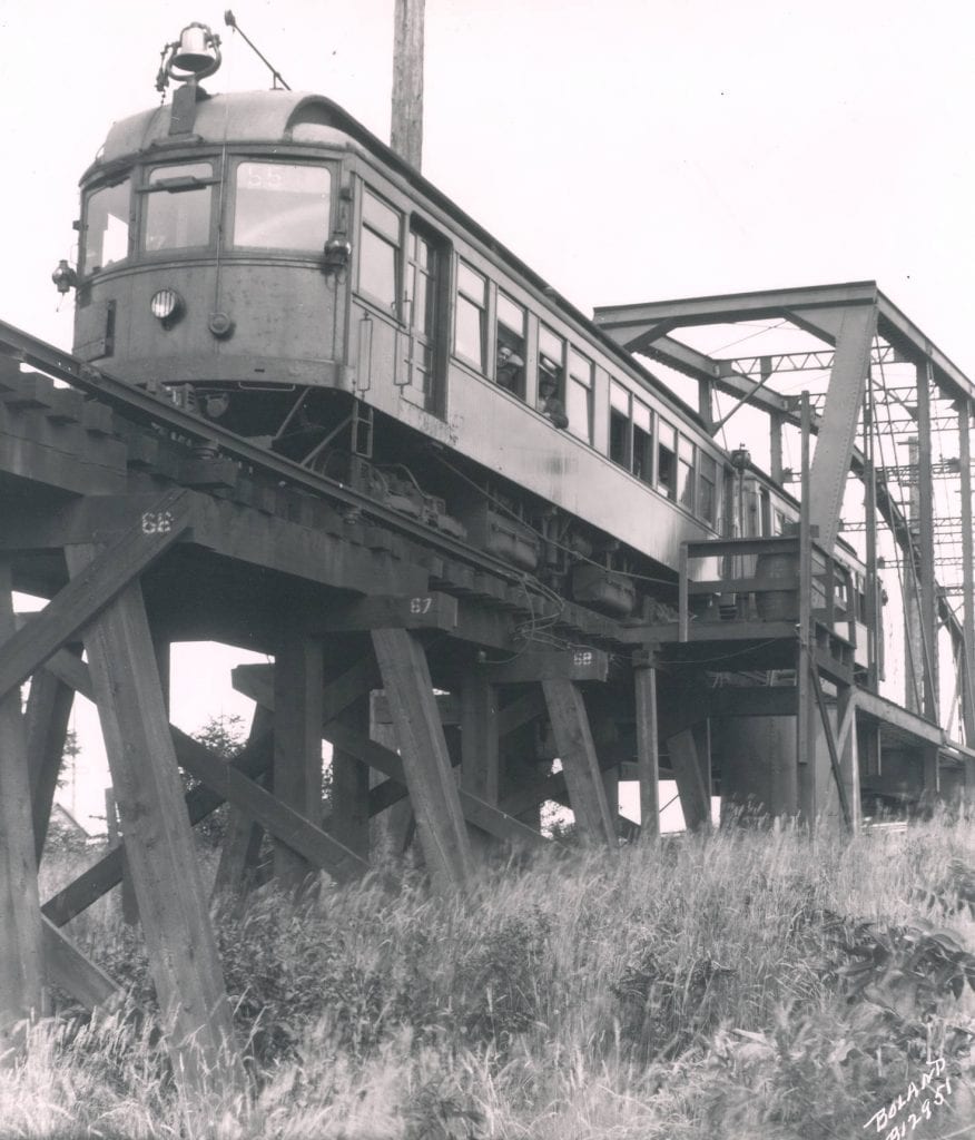 Passengers on the Puget Sound Electric Railway 1925