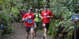 Running trail runs in Tacoma