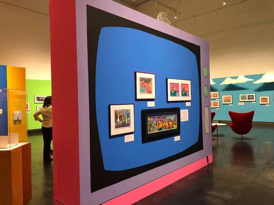 Simpsons at Tacoma Art Museum