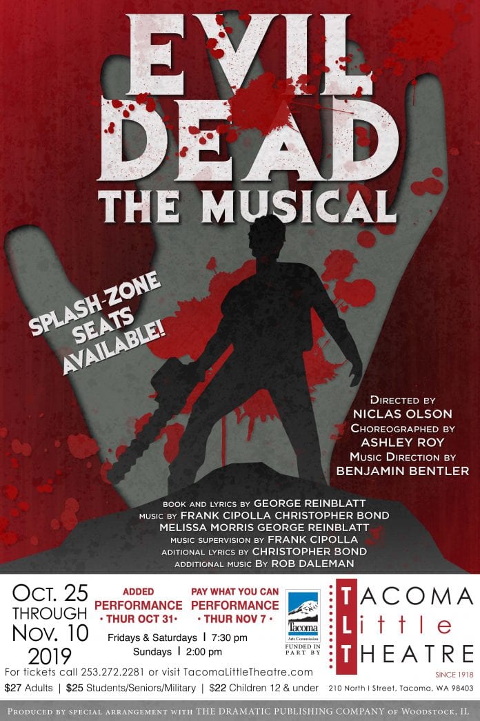 TLT Evil Dead The Musical Poster