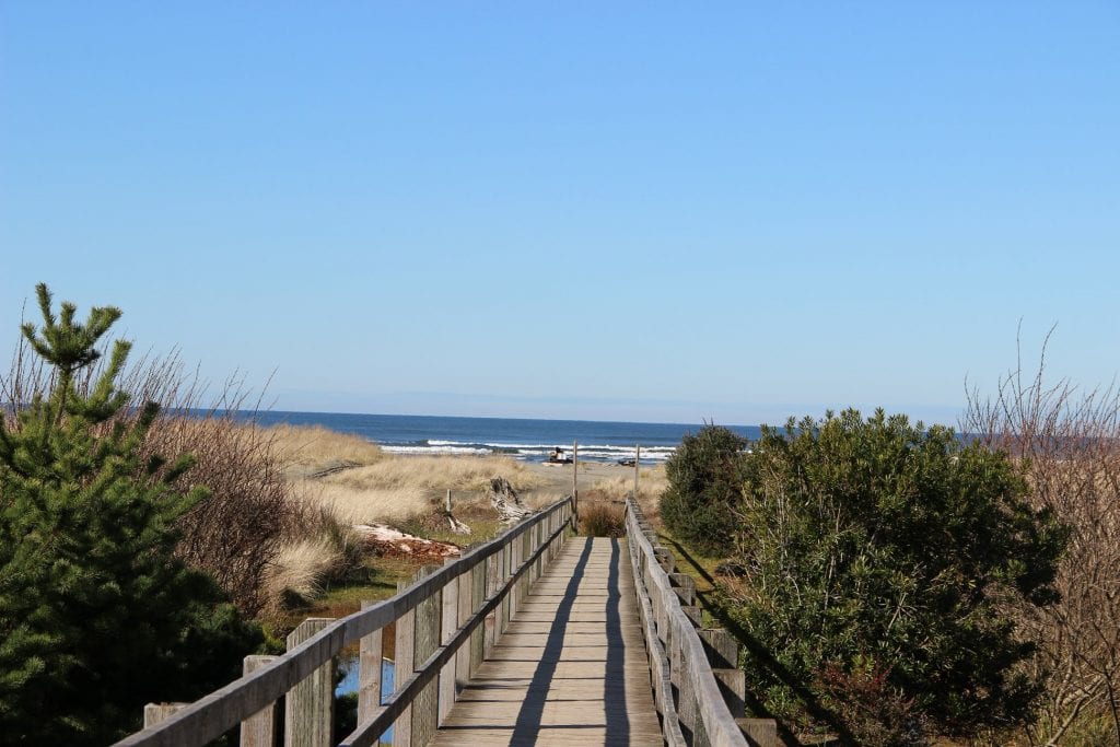 boardwalk at Quinault Beach Resort and Casino