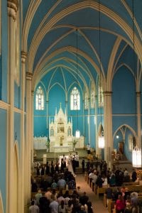 holy rosary interior