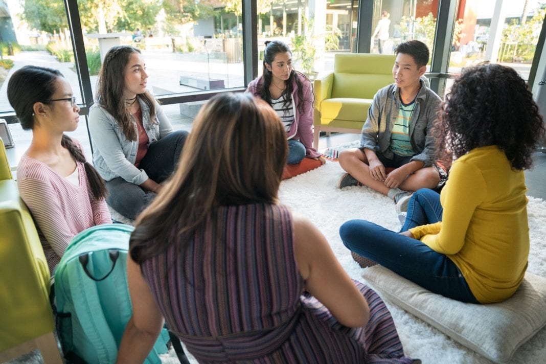 Teen Group Counseling Session