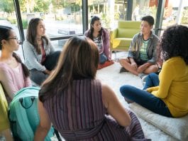 Teen Group Counseling Session
