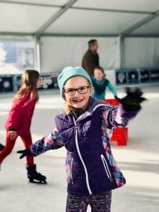 Frozen Fountain Ice Rink