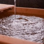 Wellspring water in motion
