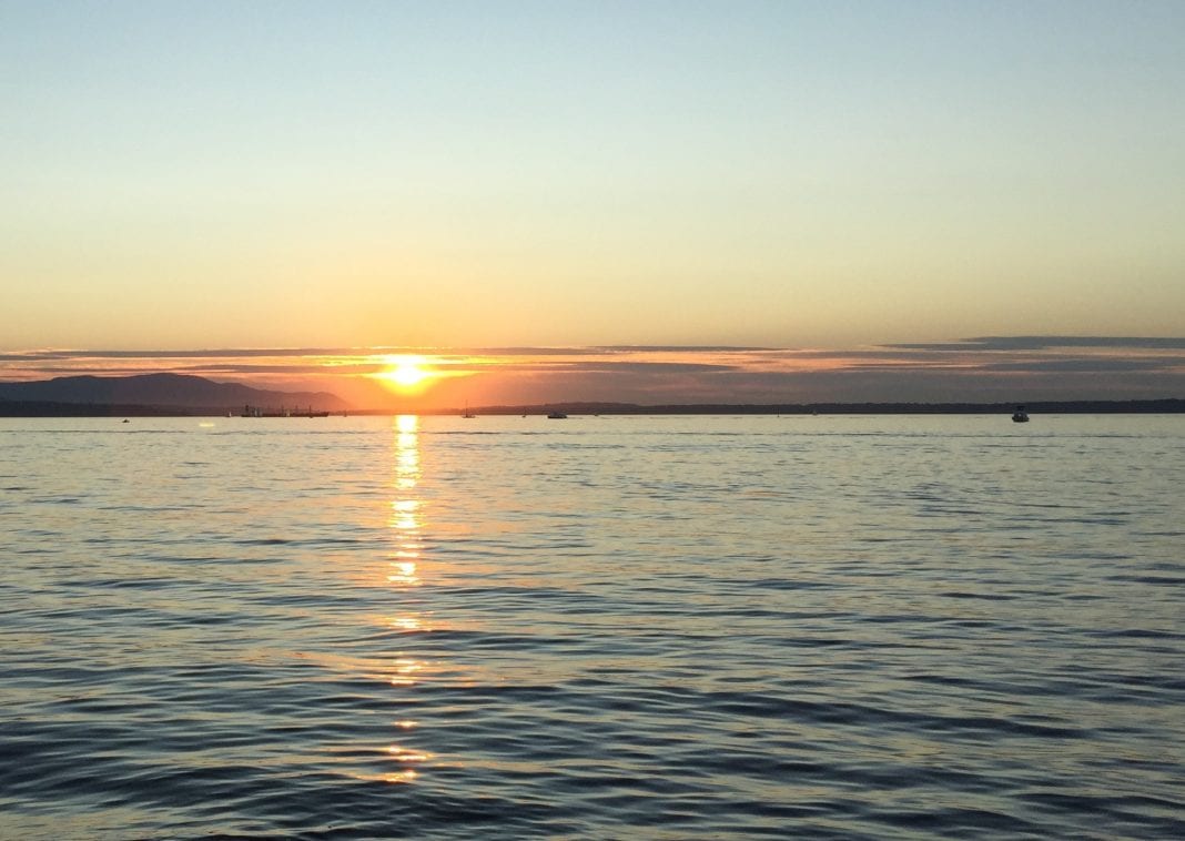 Sunset on Puget Sound