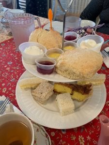 Scones at Steeped in Comfort