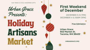 Holiday Artisans Market @ Urban Grace