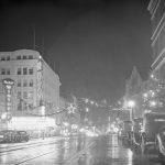 Christmas Tacoma Broadway Street Tacoma Christmas 1939