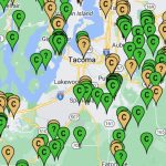 plane crashes Pierce County Mapcom