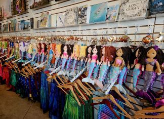 mermaid museum holiday shopping