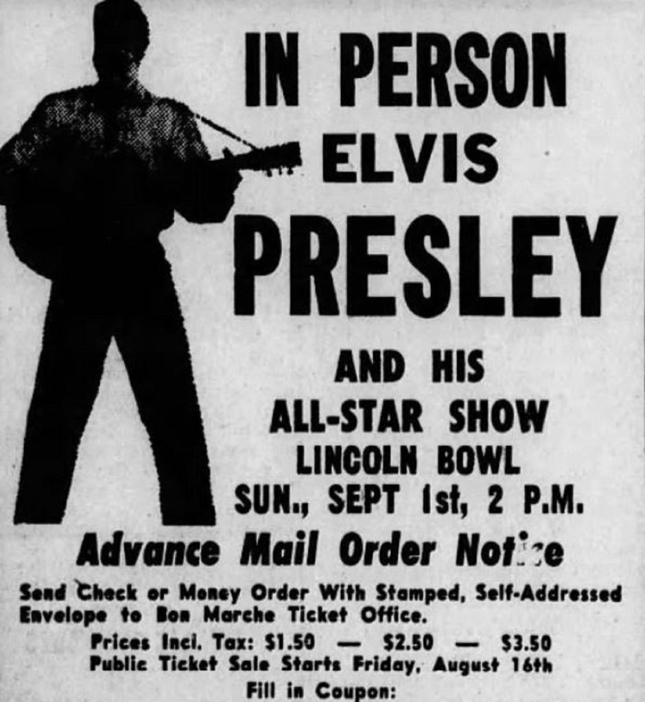 Elvis Presley Concert Tacoma
