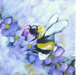 Artvana paint and sip - Fancy Bee @ Top Down Brewing