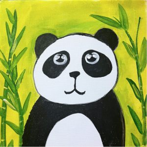 Artvana paint and sip - Kids and Family Panda @ Ocean5