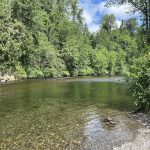 Flaming Geyser State Park in Auburn water